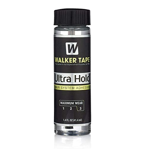 Ultra Hold LACE Wig Adhesive Glue by WALKER TAPE 1.4OZ with Brush