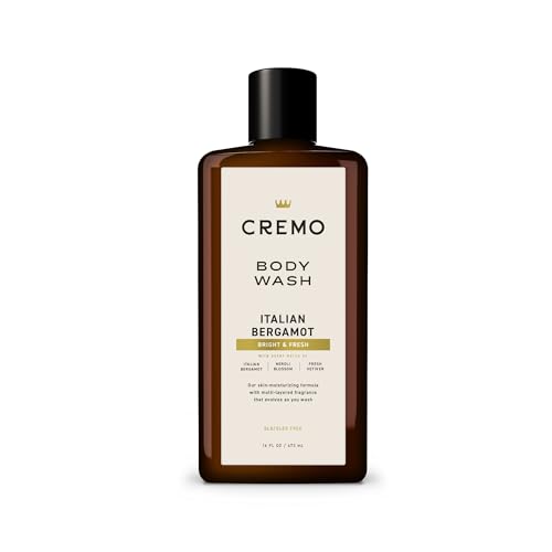 Cremo Body Wash for Men Italian Bergamot 16 Fl Oz