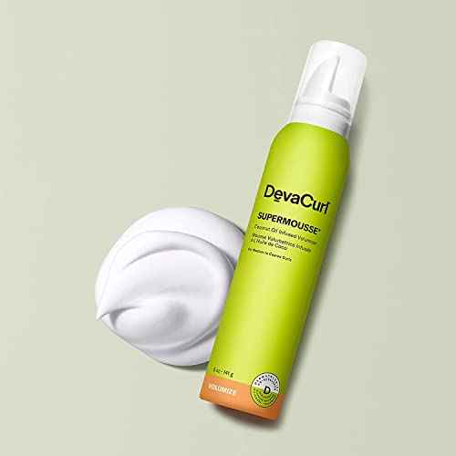 DevaCurl SuperMousse Non-Crunch Volumizer, Superfruits, 5 fl. oz