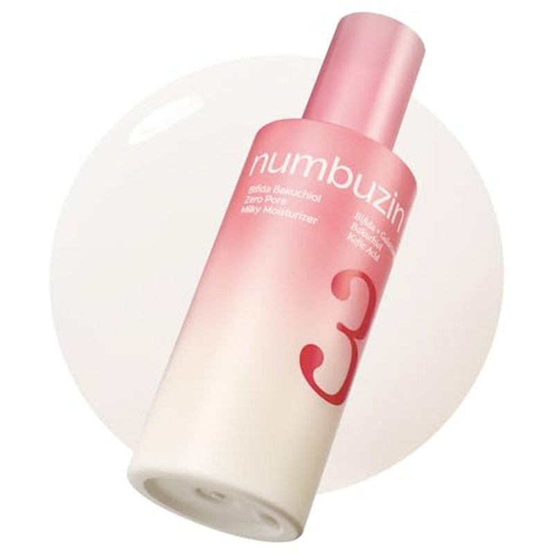 numbuzin No.3 Bifida Bakuchiol Milky Moisturizer - Pore Refining & Hydrating 5.07 fl oz