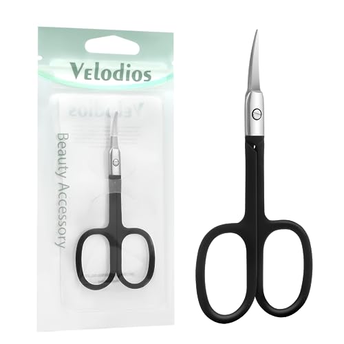 Nose Hair Trimmer for Women and Men, Premium Grooming Scissors with Curved Tip Clippers for Facial Hair,Eyebrow, Nose Hair, Mustache, Beard, Eyelashes, Ear