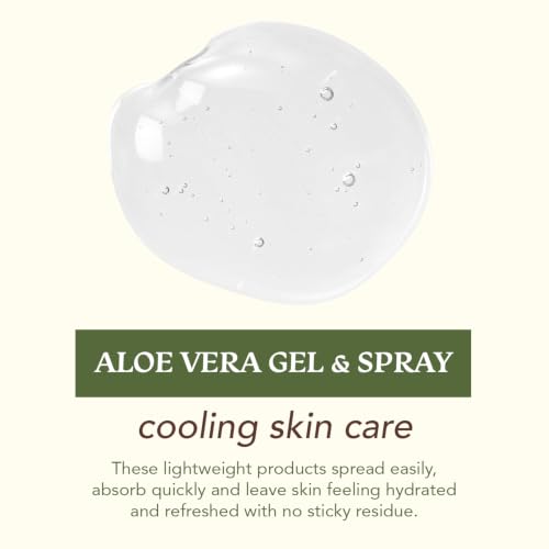 Green Leaf Naturals Aloe Vera Spray - After Sun & Daily Hydration, 8 oz, Pack of 1