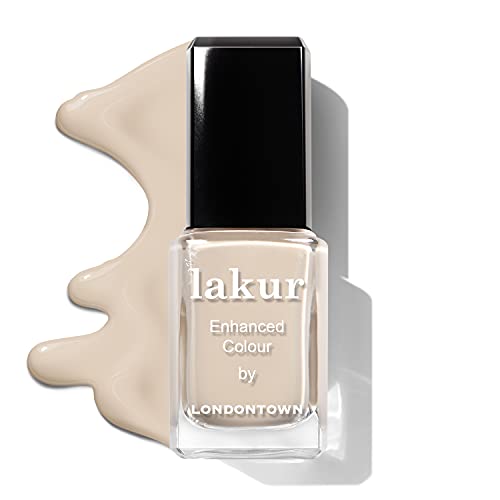 LONDONTOWN Lakur Nail Polish Murray Me - Nude & Brown Vegan, Long-Lasting, Chip-Resistant, 0.4 Fl Oz