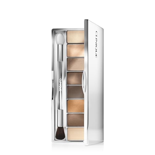 Clinique All About Shadow Eye Palette - 8 Shades, Buildable & Blendable