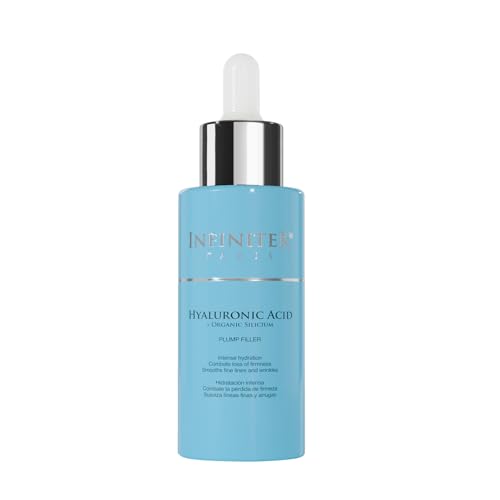 Infinitek Paris | Hyaluronic Acid Serum | Galentine¡¯s Gifts & Valentine¡¯s Day Gifts for Women | Facial Skin Care - Hydrating Hyaluronic Acid Face Serum with Organic Silicon | 1 fl oz / 30 ml