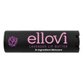Ellovi Natural Lavender Lip Butter - Organic Lip Balm, Single Pack