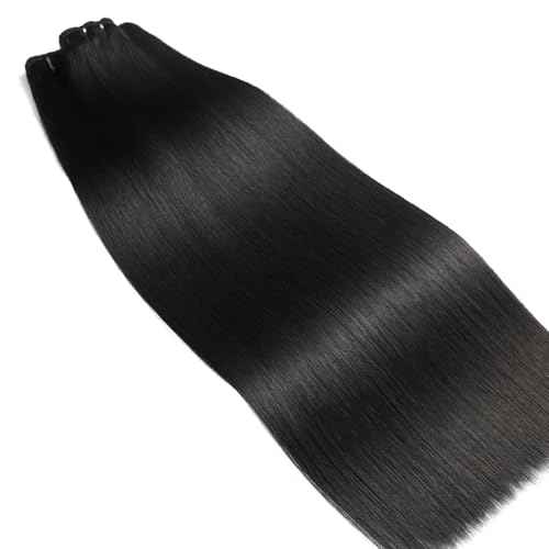 12A Straight Human Hair 10 12 14 Inch Human Hair bundles Unprocessed Brazilian Hair 3 Bundles Raw Human Hair Extensions Quick Weave Natural Color