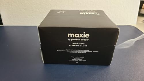 Maxie Clear Lip Polish Bulk - 12 Pieces Shimmery Gloss