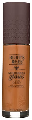 Burt's Bees Goodness Glows Liquid Foundation, Chestnut