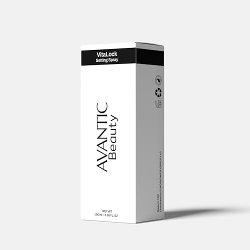 Avantic Beauty Makeup Setting Spray for Older Women, Long-Lasting Wear, Dewy Radiant Finish, Hydrating, Transfer & Sweat Resistant, Vegan & Cruelty-Free