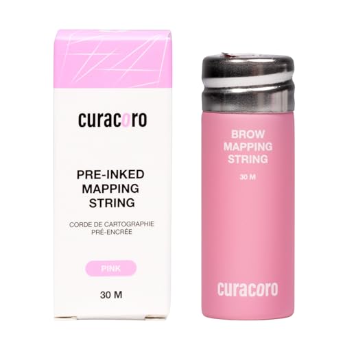 Curacoro Brow Mapping String 30m - Pre-Inked Eyebrow Thread