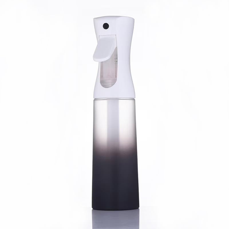 Ultra Fine Mist Spray Bottle 200ml - Black Travel Reusable Hair & Plant Sprayer