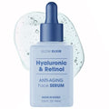 Glow Elixir Retinol Serum for Face with Hyaluronic Acid ? Hydrating Anti-Aging Face Serum for Wrinkles Fine Lines & Uneven Skin Tone ? Dermatologist Tested Korean Skin Care ? Clean Beauty ? 2.02 Fl Oz