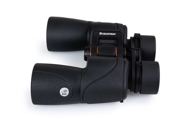 Celestron – SkyMaster Pro ED 7x50 Binocular – Astronomy Binocular with ED Glass – Large Aperture for Long Distance Viewing – Fully Multi-coated XLT Coating – Tripod Adapter and Carrying Case Included