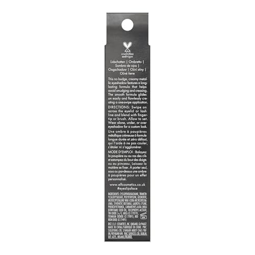 e.l.f. No Budge Shadow Stick - Long-Wear Metallic Eyeshadow