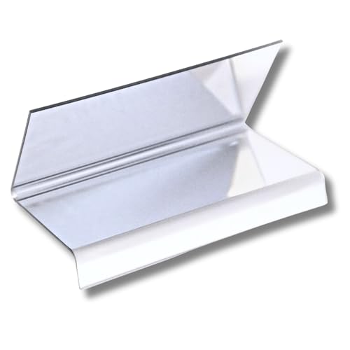 8" Wide 2-Way Mirror for Face Down Vitrectomy Recovery
