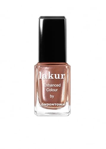 LONDONTOWN Vegan Nail Polish - Long-Lasting Nude & Brown Shades