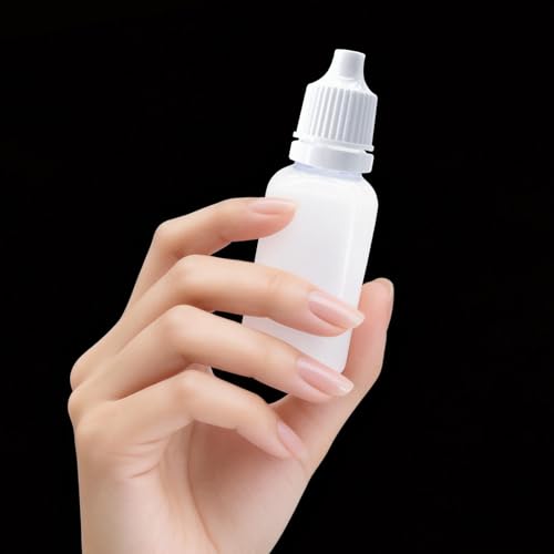 7-Pack 20ml Plastic Dropper Bottles with Childproof Cap