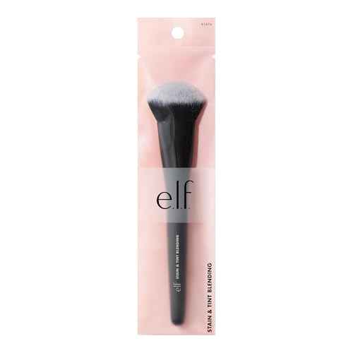 e.l.f. Stain & Tint Blending Brush, Liquid Blush Brush For Blending & Creating An Even Finish, Made With Synthetic Bristles, Vegan & Cruelty-Free