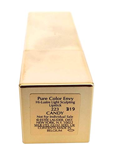 Estee Lauder Pure Color Envy Hi-Lustre Light Sculpting Lipstick, 0.12 oz. / 3.5 g •• (Candy 223) ••