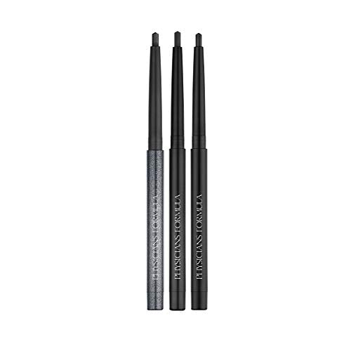 Physicians Formula Eye Booster Gel Black Eyeliner Set of 3, Shimmer, Satin, Matte, Water-Resistant, Smudge Resistant, Lasts All Day