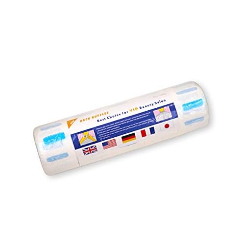 Huini Stretch Paper Neckband, Stretchable, 2.76?¡¿ 11'' Shaving Factory Barber Neck Strip, 400 Count(5*80pcs/st.)