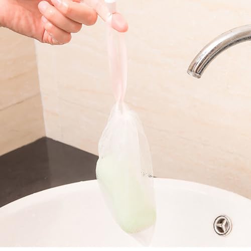 20Pc Exfoliating Mesh Soap Pouches with Drawstring