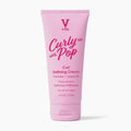 V&Co. Curly Pop Curl Defining Cream 6oz - Moisturizing Frizz Control for Curly Hair
