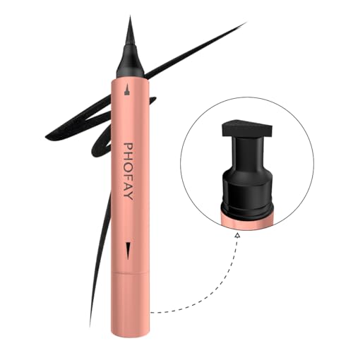 PHOFAY Double Head Eyeliner Pen – Smudge-Proof, Long-Lasting