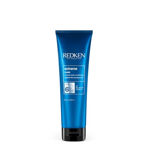 Redken Extreme Hair Mask For Damanged, Brittle Hair - Fortifies & Strengthens, 8.5 Fl Oz