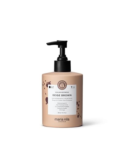 Maria Nila Color Refresh Beige Brown Hair Mask - 10.1 Fl Oz