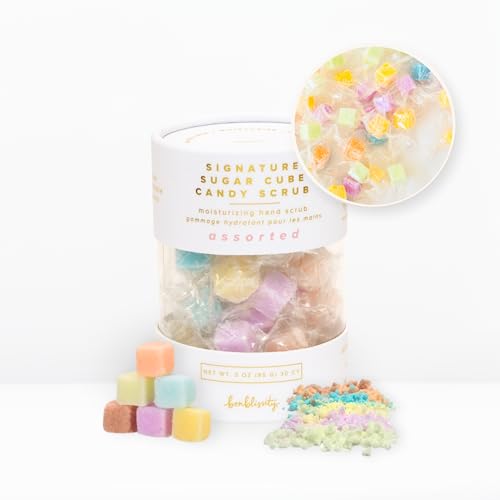 Bonblissity Sugar Scrub Cubes Exfoliating Body Scrub Set - 30 Pcs Assorted