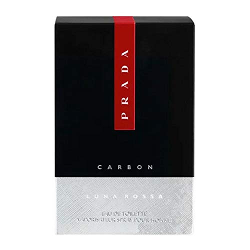 Prada Luna Rossa Carbon Eau de Toilette Cologne Spray for Men - 5.0 oz