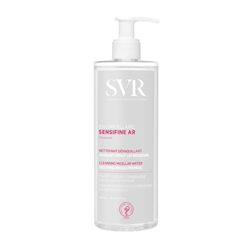SVR Sensifine AR Micellar Water - Gentle Makeup Remover for Sensitive Skin, 13.5 fl oz