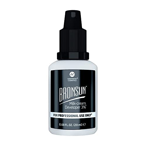 Bronsun Milk Cream Developer 3% 20ml - Lash & Brow Tint Oxidant