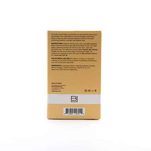 Bio Jouvance - Colastin Age Defying Serum 1oz / 30ml - Professional Eye & Face Hydrating Cream | Facial Skin Care Treatment | Made in France