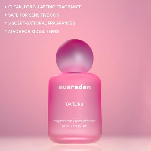 Evereden Darling Fragrance Hair Mist & Ruby Red Lip Gloss Set