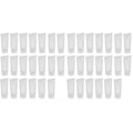 20PCS Emply Plastic Cosmetic Soft Tube Vial Bottles with Flip Cover Makeup Travel Sample Packing Storage Holder Container for Facial Cleanser(100ml/3.4oz) (Pack of 2)