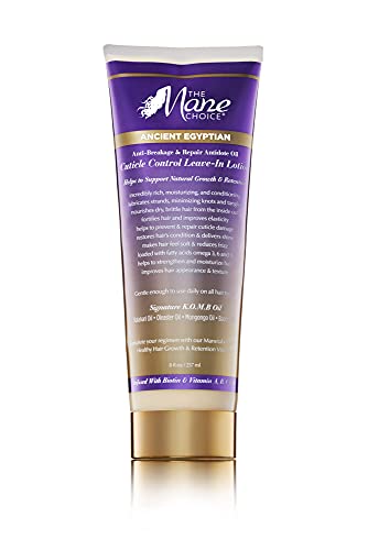 The Mane Choice Ancient Egyptian Anti-Breakage and Repair Antidote Leave In Conditioner, Conditioning & Moisturizing Lotion for Hair Shine & Frizz Control, Nourishes Dry, Brittle Hair, 8 Oz