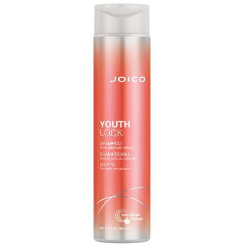 Joico YouthLock Shampoo Formulated with Collagen | Youthful Body & Bounce | Reduce Breakage & Frizz