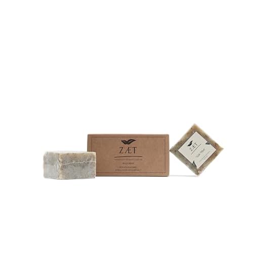 ZAET 2-Pack Wild Mint Bar Soap ? Made with Wild Mint Extract, Olive Oil and Coconut Oil - Handmade Soap Bar for Face, Body and Hands - Gently Cleanses and Refreshes All Skin Types- For Men and Women