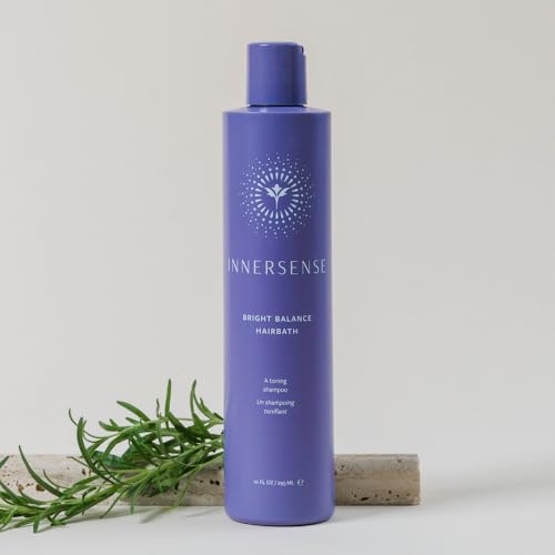 INNERSENSE Organic Bright Balance Purple Toning Shampoo 10oz