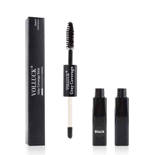 Root Touch Up Hair Color Stick, Gray Hair Concealer for Beards