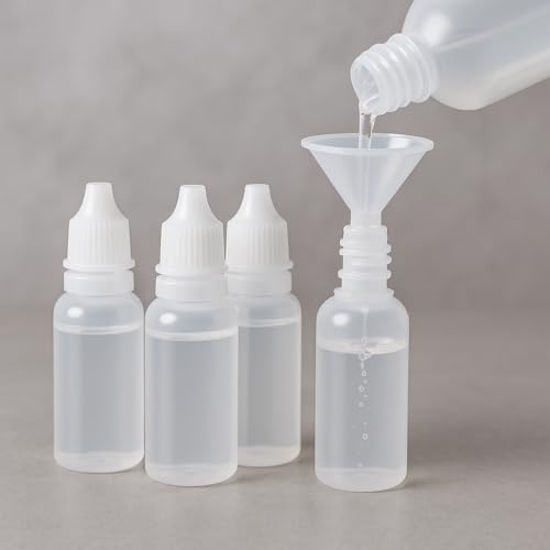 15ml Dropper Bottles (5-Pack) Eye Drops & Essential Oils