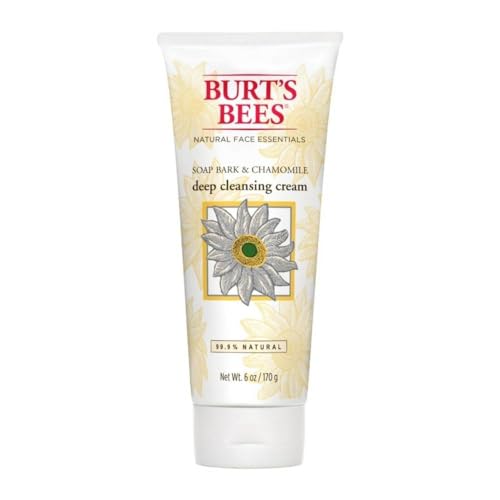 Burt's Bees Soap Bark & Chamomile Deep Cleansing Cream, 6 Oz