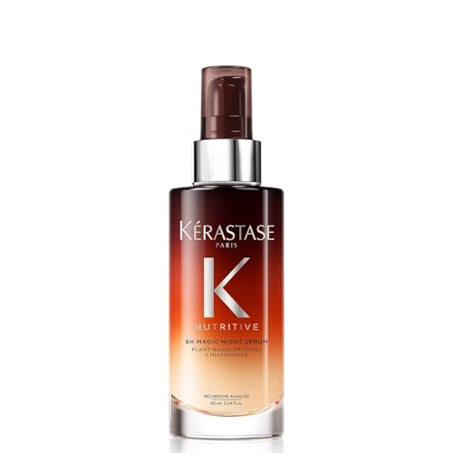 KÉRASTASE Nutritive 8H Magic Night Serum - Overnight Hair Treatment 3.04 Fl Oz