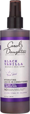 Carol's Daughter Black Vanilla Leave-In Conditioner, 8 fl oz (Pack of 6)