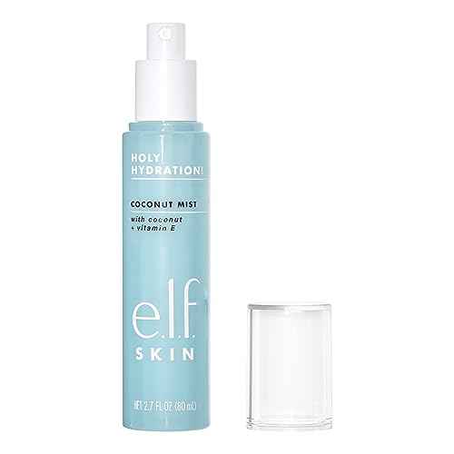 e.l.f. SKIN Holy Hydration! Hydrating Coconut Mist, Refreshes, Soothes & Invigorates Skin, Tropical Scent, 2.7 Fl Oz (Pack of 1)