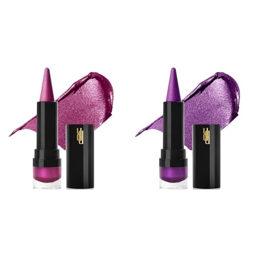 Black Radiance Metalicious Lip Sculptor Lipstick Duo - Diamond Pink & Amethyst