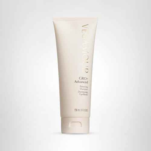 VEGAMOUR GRO+ Advanced Balancing Shampoo | Lightly Exfoliates, Cleanses and Removes Buildup Without Stripping | For Severe Signs of Thinning | Color Safe, Vegan, Cruelty-Free (8 Fl Oz)